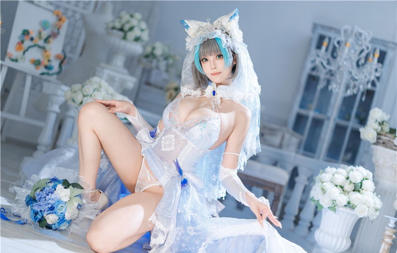 蜜汁猫裘 柴郡花嫁[125P2V-2.92G]