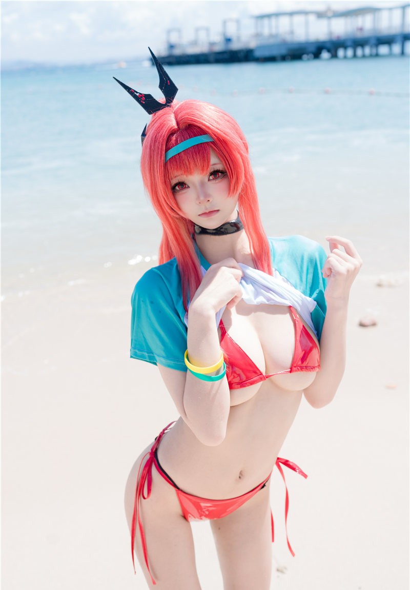 九柒喵 Nikke 拉毗泳装[11P-348M]