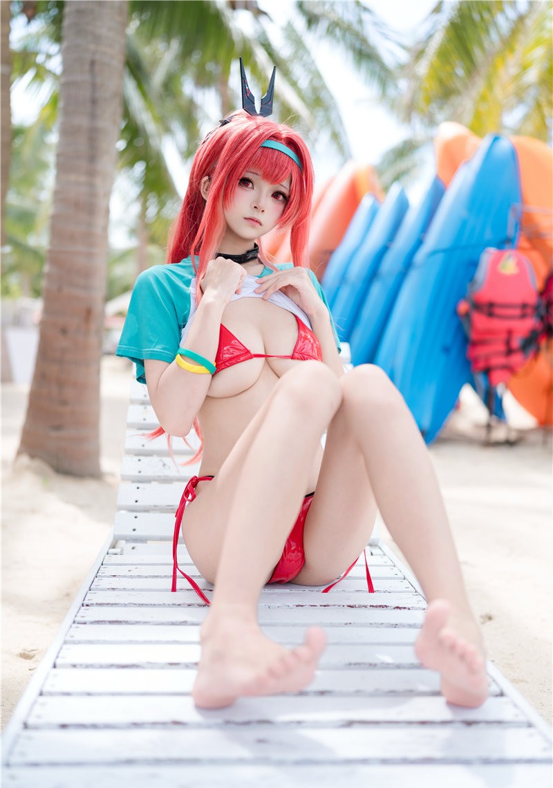 九柒喵 Nikke 拉毗泳装[11P-348M]