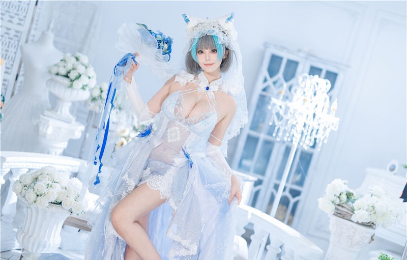 蜜汁猫裘 柴郡花嫁[125P2V-2.92G]