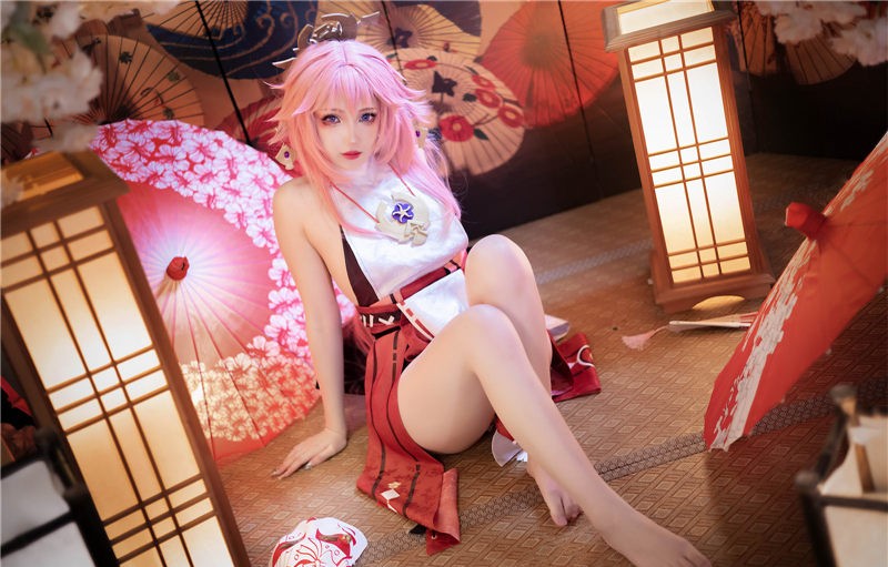 雪晴Astra 原神 八重神子[60P2V-688M]