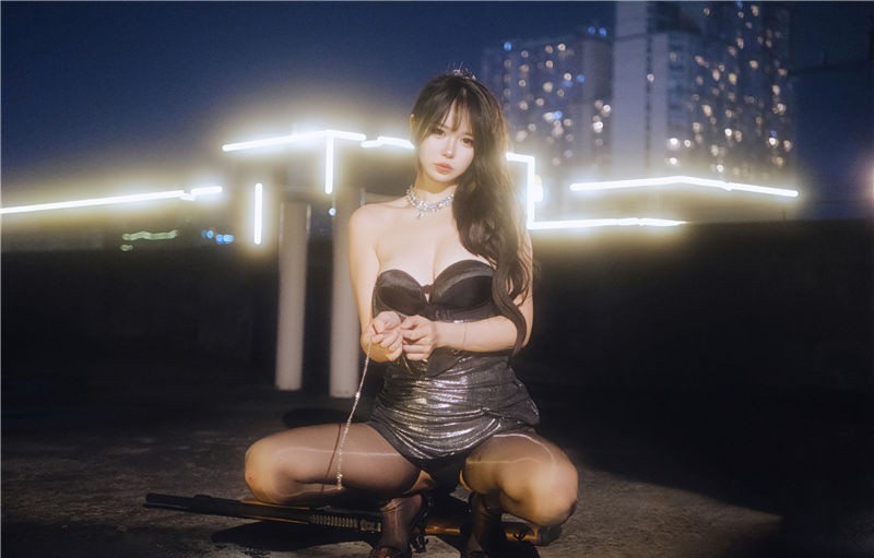 Tina很妖孽呀 夜色连衣裙 [37P-108MB]