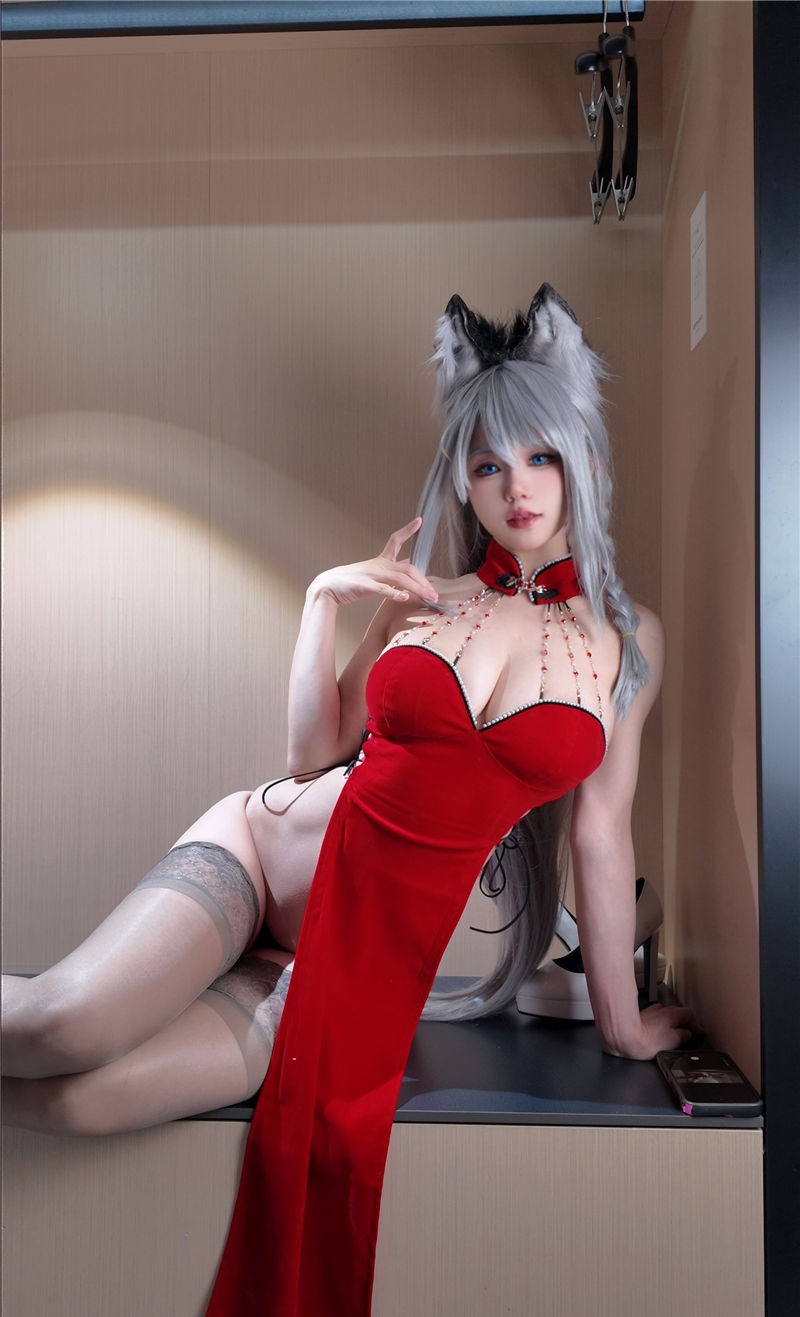 小仓千代w 兽耳宏斯绒旗袍[44P-85MB]