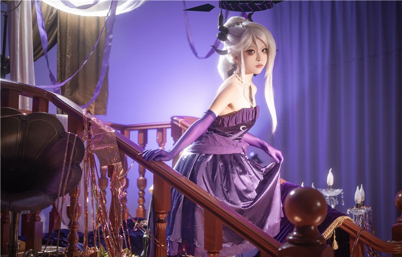 矢量鱼 蔚蓝档案 空崎日奈连衣裙 [34P-259M]