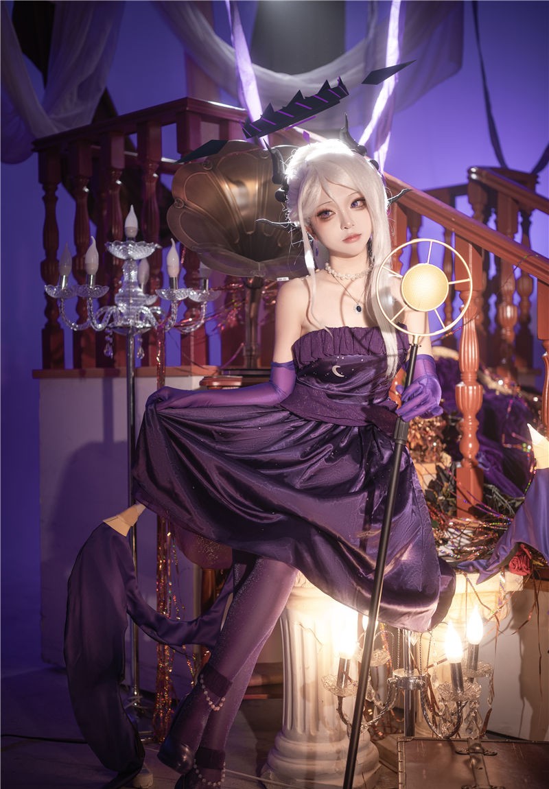 矢量鱼 蔚蓝档案 空崎日奈连衣裙 [34P-259M]