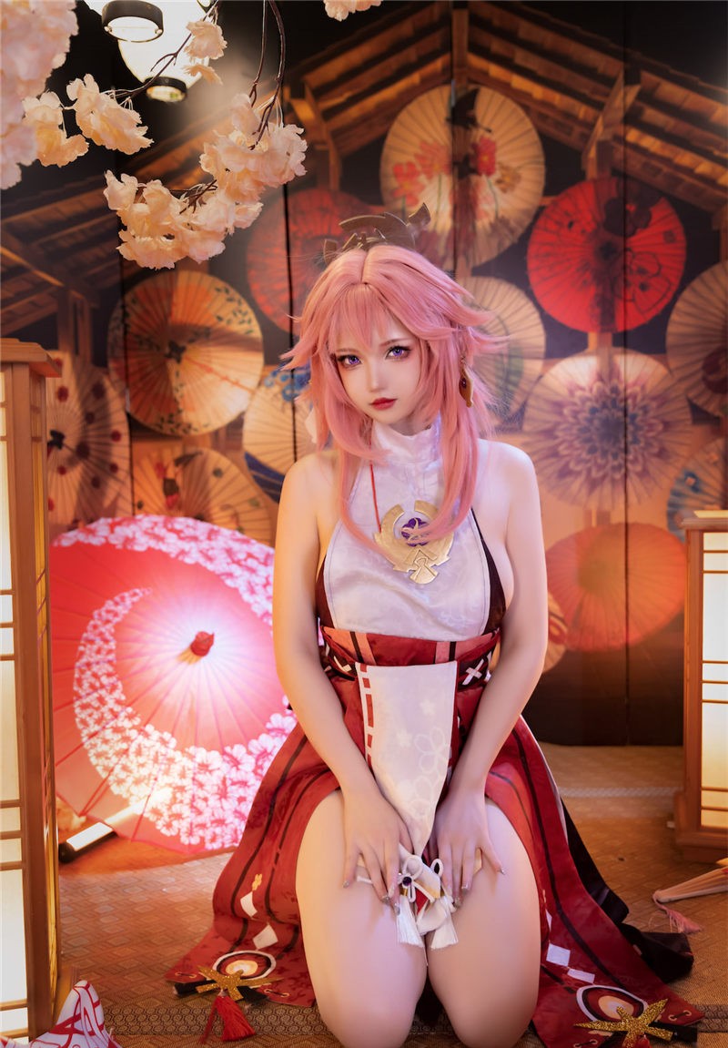 雪晴Astra 原神 八重神子[60P2V-688M]