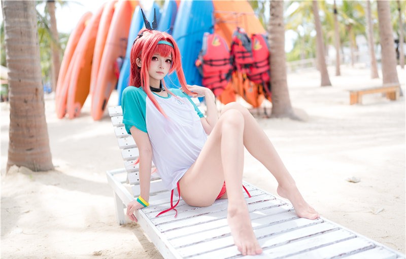 九柒喵 Nikke 拉毗泳装[11P-348M]