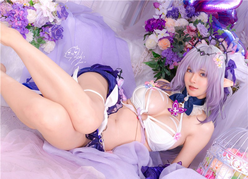 Machi馬吉 💜キャストリス水着💜聖女の裏の危ない姿💜第一弾[40P-304M]