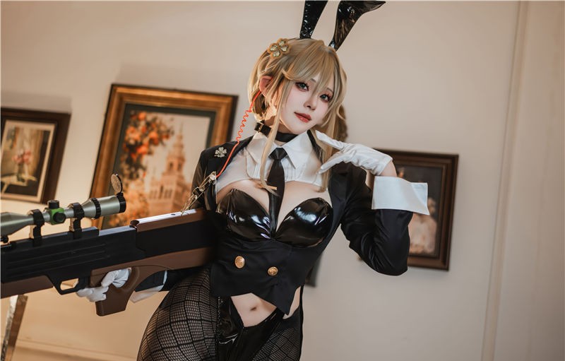 Natsuko夏夏子 NIKKE 爱德 特工兔女郎[86P4V-942M]