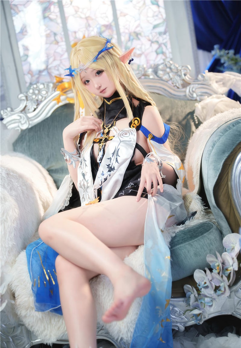 Seele麦麦 菲比&卡提希娅的蓝色花海物语[96P-315M]