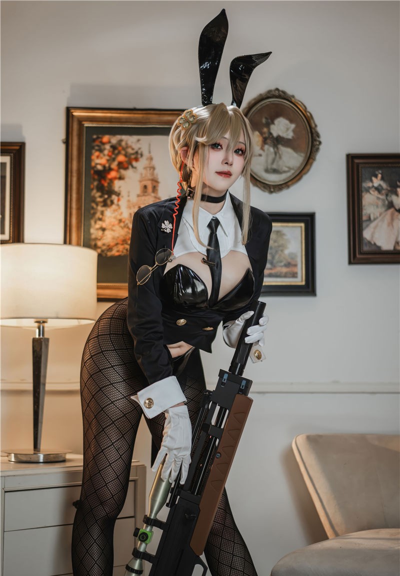 Natsuko夏夏子 NIKKE 爱德 特工兔女郎[86P4V-942M]