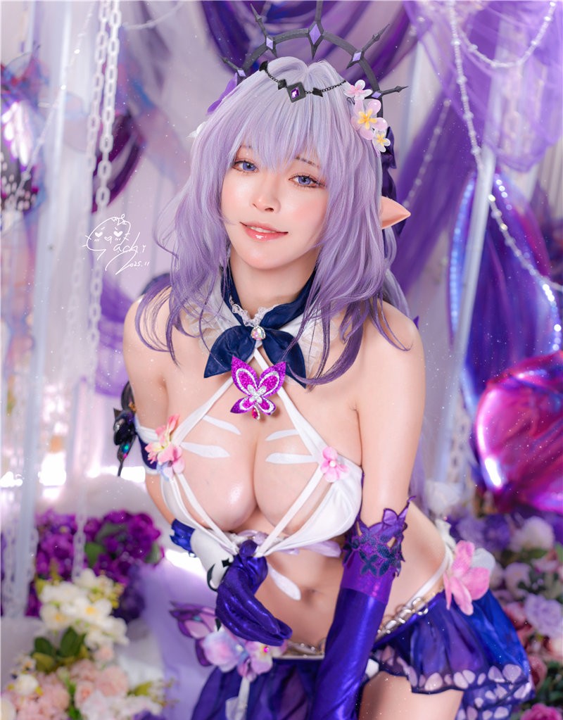 Machi馬吉 💜キャストリス水着💜聖女の裏の危ない姿💜第一弾[40P-304M]