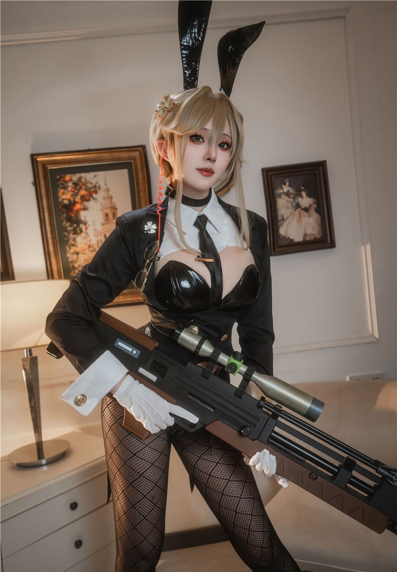 Natsuko夏夏子 NIKKE 爱德 特工兔女郎[86P4V-942M]