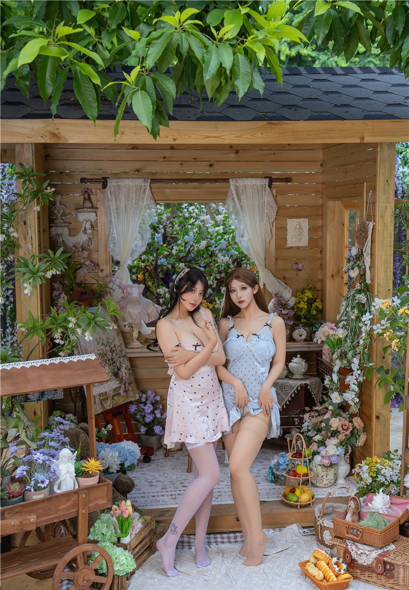 云溪溪 &奈汐酱nice 奶桃 花眠[90P1V-2.6G]