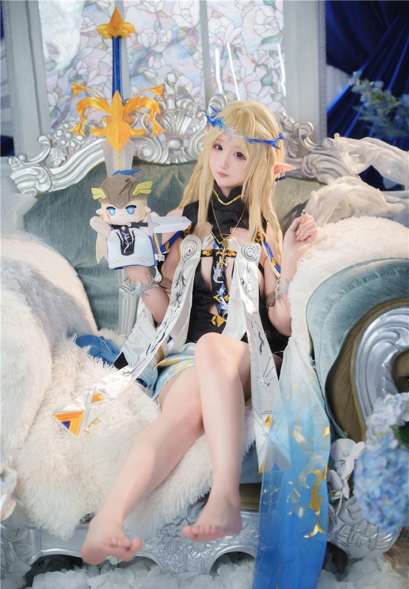 Seele麦麦 菲比&卡提希娅的蓝色花海物语[96P-315M]