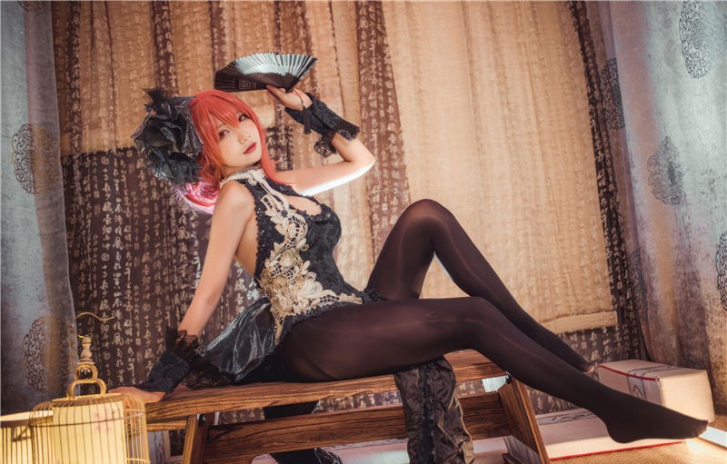 是一只熊仔吗 碧蓝航线 黑太子旗袍[19P-63M]