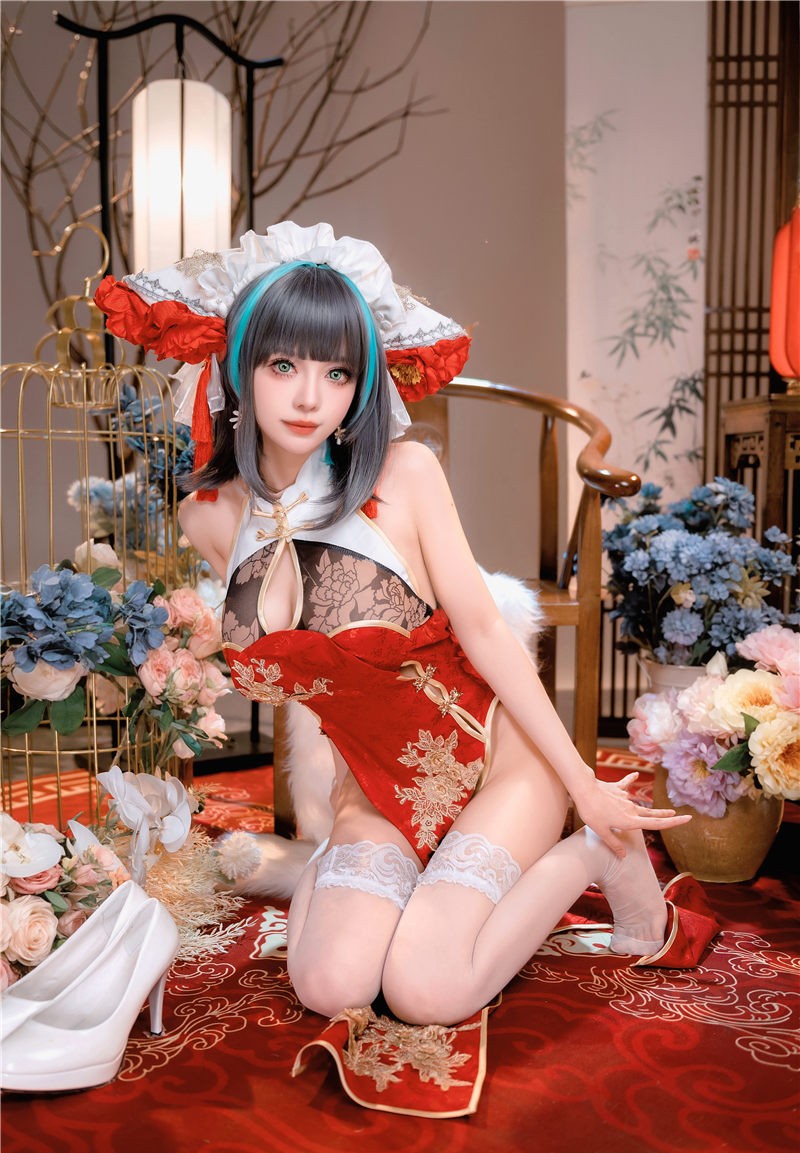 Shika小鹿鹿 碧蓝航线 新年柴郡[17P-234M]