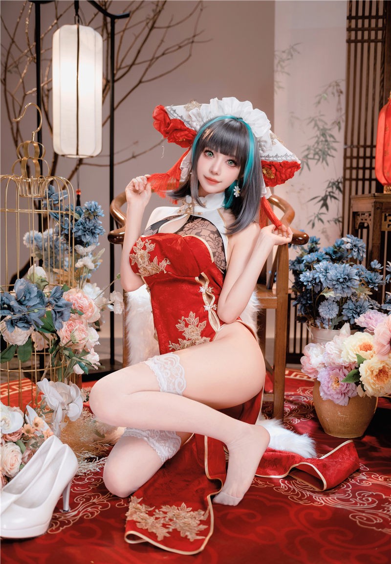 Shika小鹿鹿 碧蓝航线 新年柴郡[17P-234M]