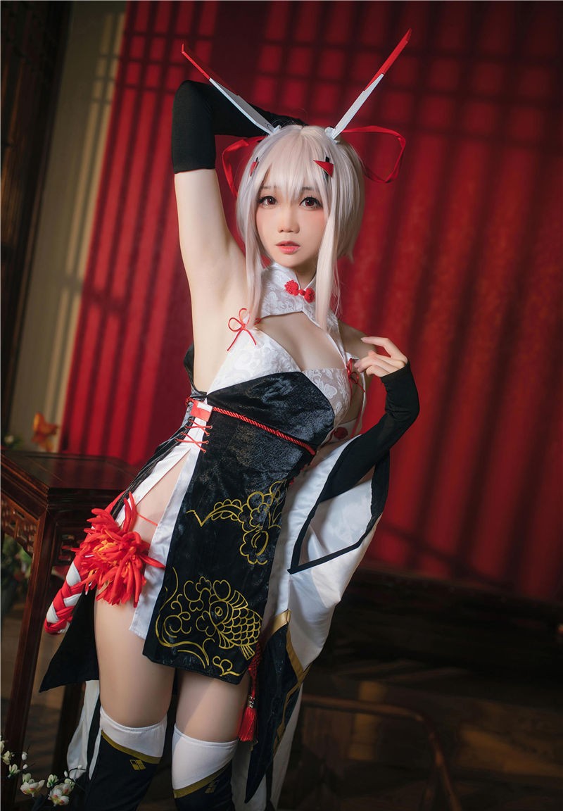 焖焖碳 绫波旗袍 [25P-375MB]