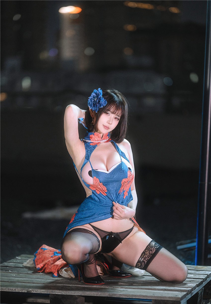 Tina很妖孽呀 碧蓝航线 建武 旗袍 [39P-331MB]