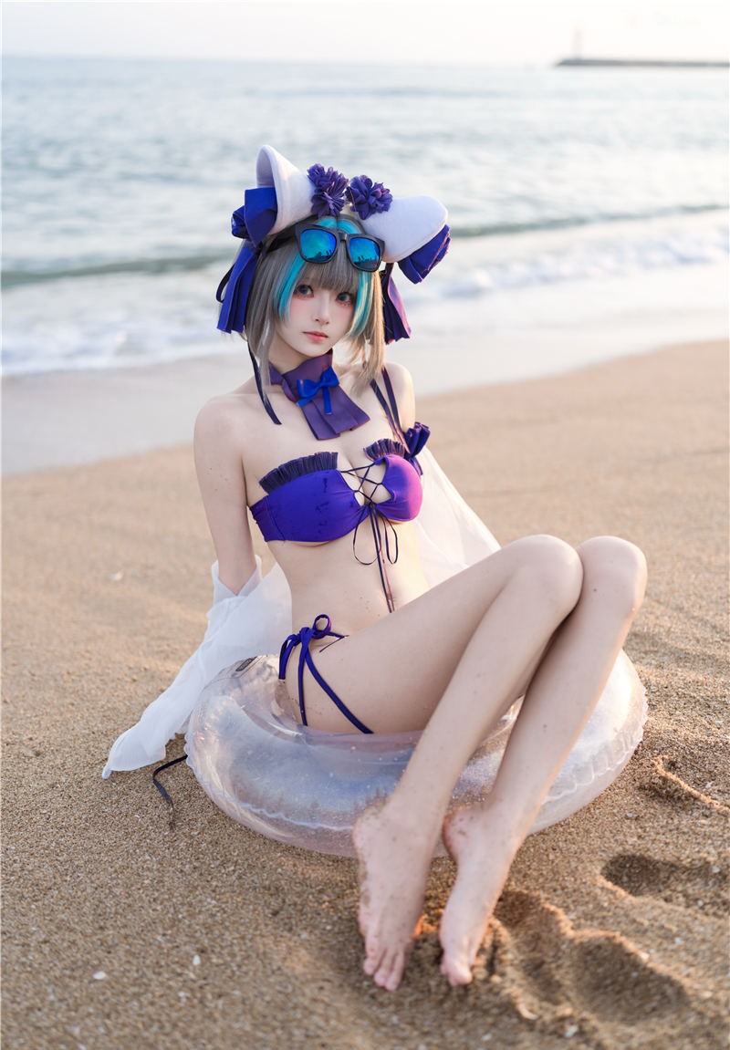 九柒喵 泳装柴郡[26P-183M]