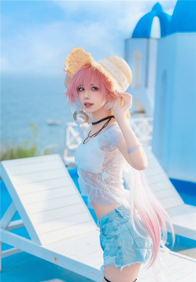 Shika小鹿鹿 鸣潮 长离 海[22P-157M]