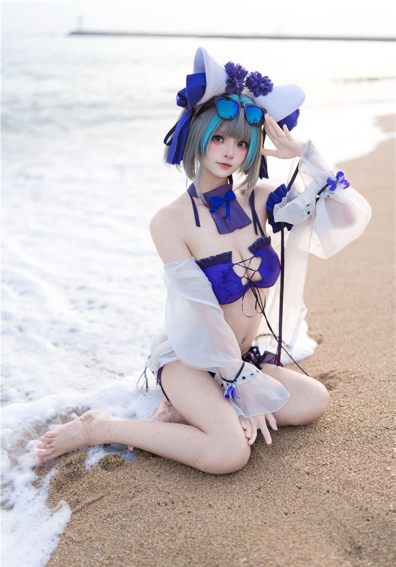 九柒喵 泳装柴郡[26P-183M]