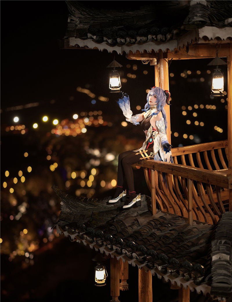 一千只猫薄禾 原神 甘雨 [16P-38MB]