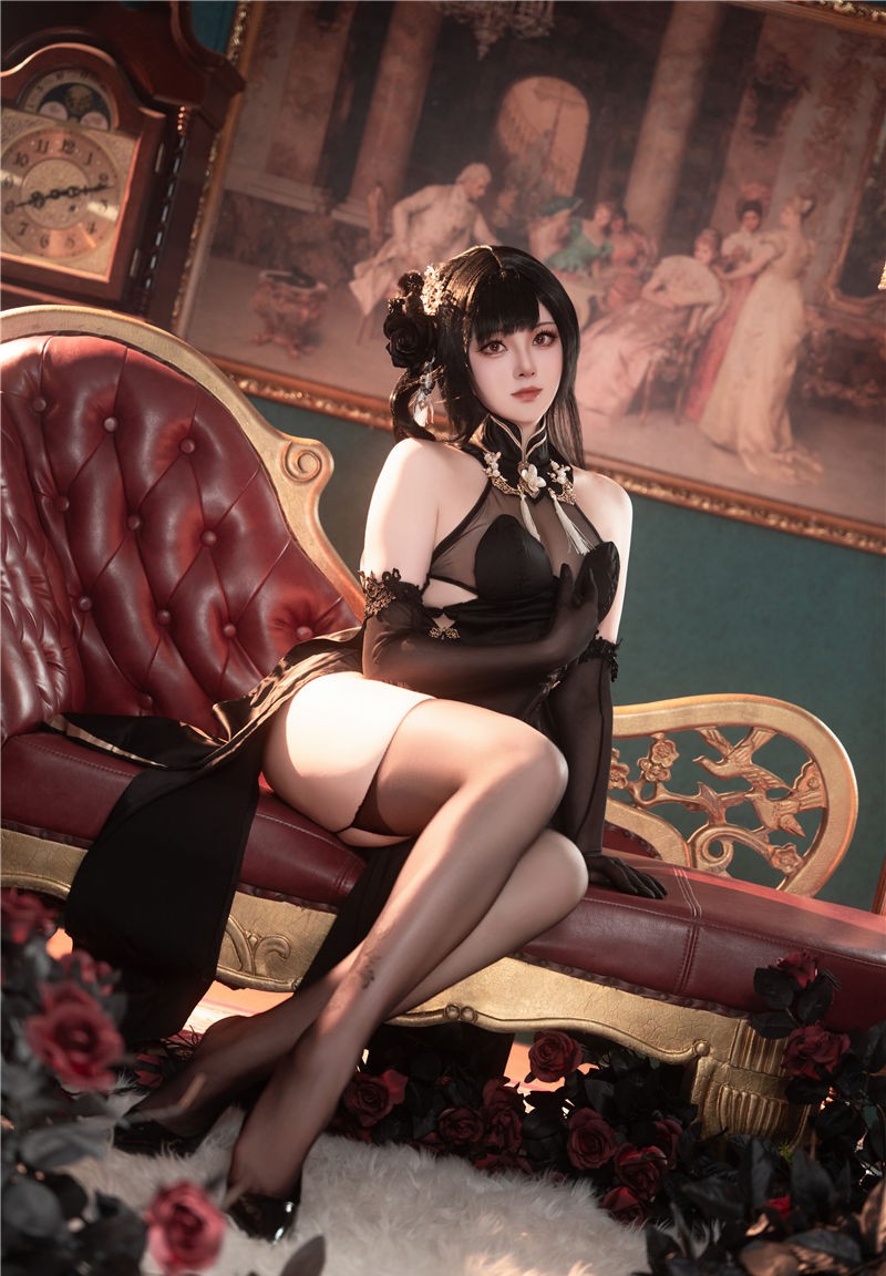 Natsuko夏夏子 碧蓝航线 镇海旗袍[76P-498M]