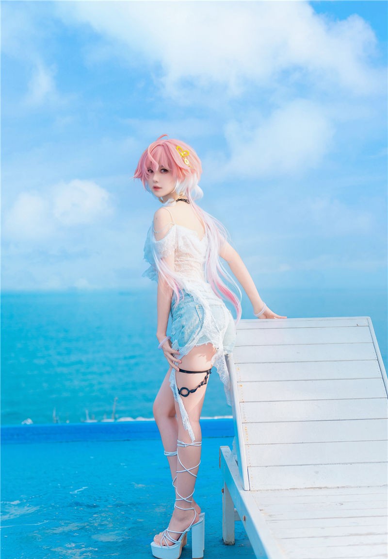 Shika小鹿鹿 鸣潮 长离 海[22P-157M]