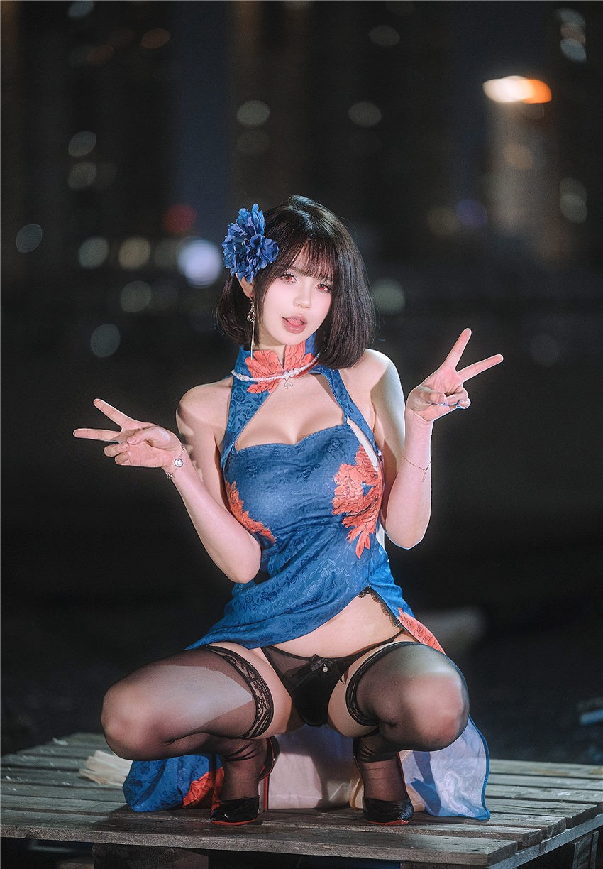 Tina很妖孽呀 碧蓝航线 建武 旗袍 [39P-331MB]