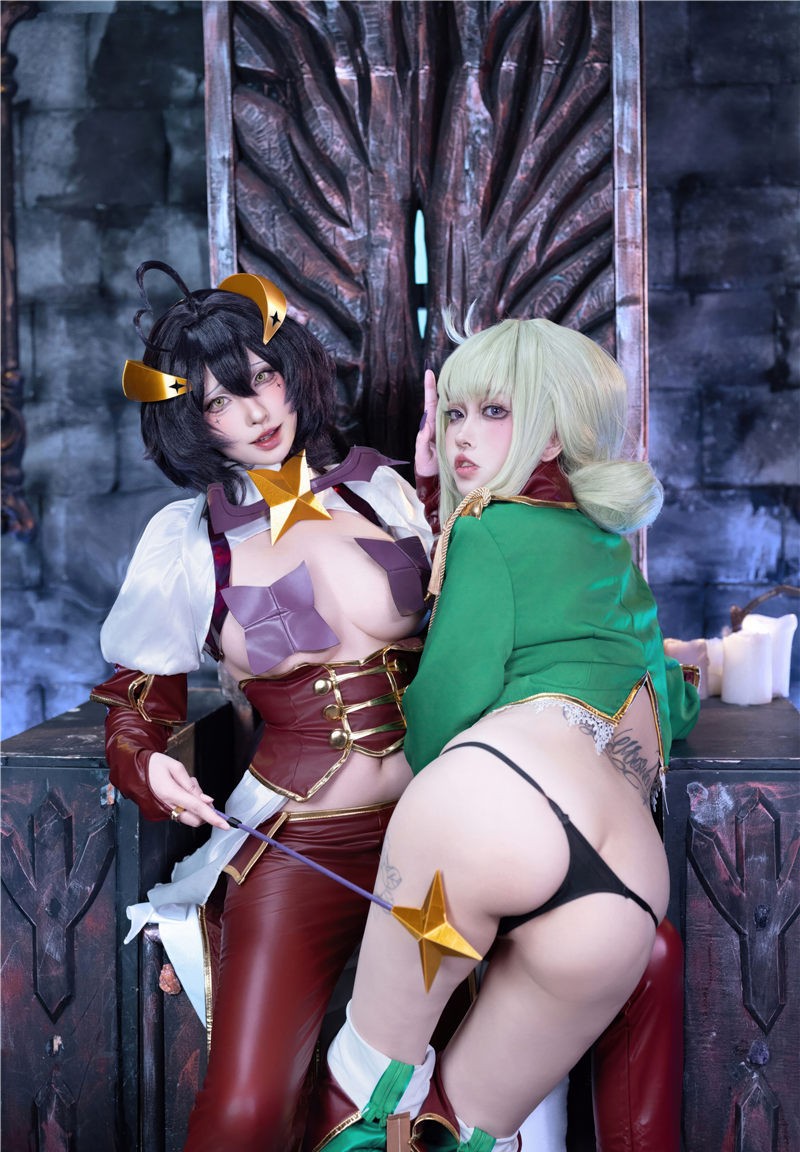 清水由乃 &猪突猛蛋 憧憬成为魔法少女 柊舞缇娜+阿良河琪舞 [71P1V-1.71G]