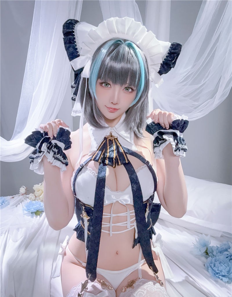 星之迟迟 2025年08月计划E 碧蓝航线 柴郡氝依[55P1V-709M]