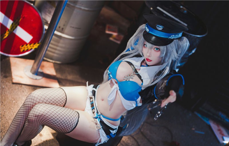 宮本桜 交错战线 刃齿女警[22P-381M]