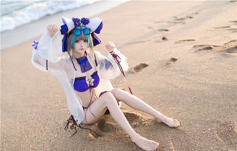 九柒喵 泳装柴郡[26P-183M]