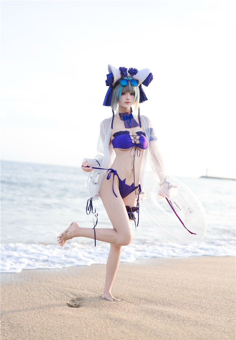 九柒喵 泳装柴郡[26P-183M]