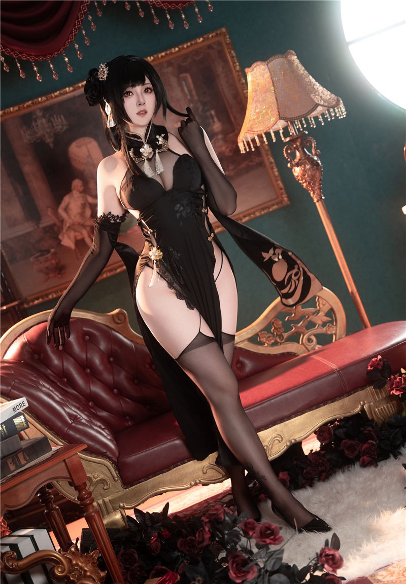 Natsuko夏夏子 碧蓝航线 镇海旗袍[76P-498M]