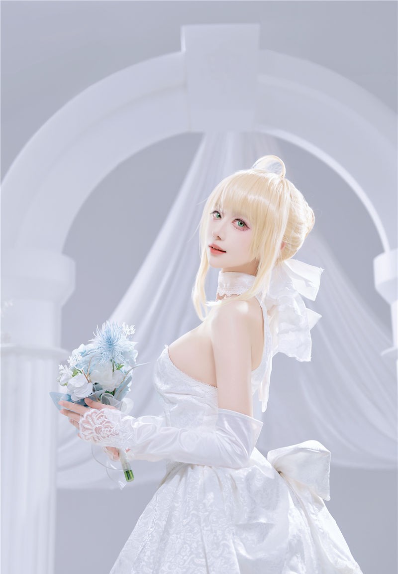 Shika小鹿鹿 FGO Saber花嫁[22P-284M]