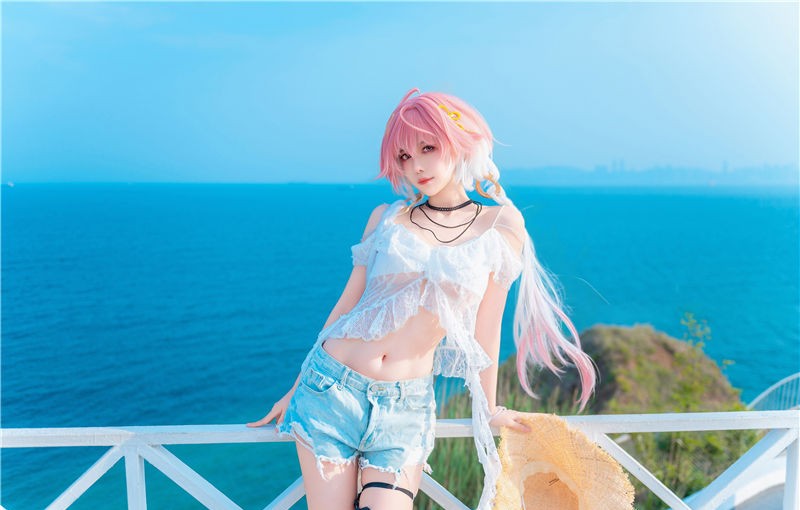 Shika小鹿鹿 鸣潮 长离 海[22P-157M]