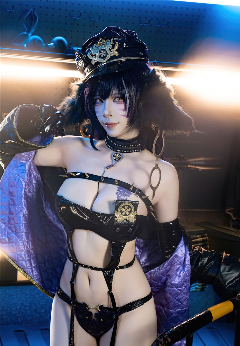 二佐Nisa 碧蓝航线 武藏 女警 [25P-101M]