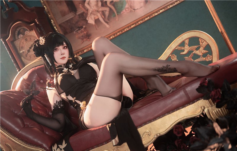 Natsuko夏夏子 碧蓝航线 镇海旗袍[76P-498M]