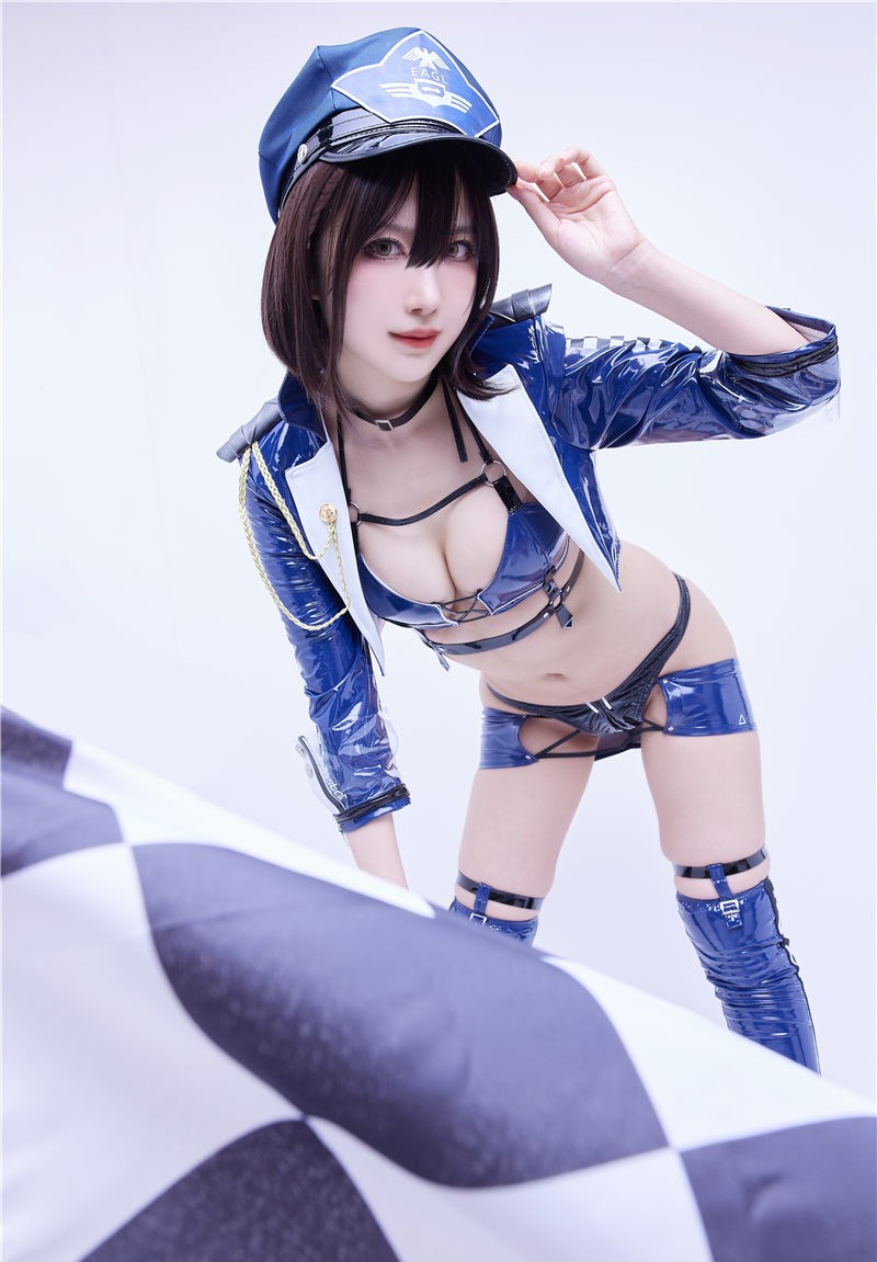 Shika小鹿鹿 碧蓝航线 巴尔的摩赛车服[9P-48M]