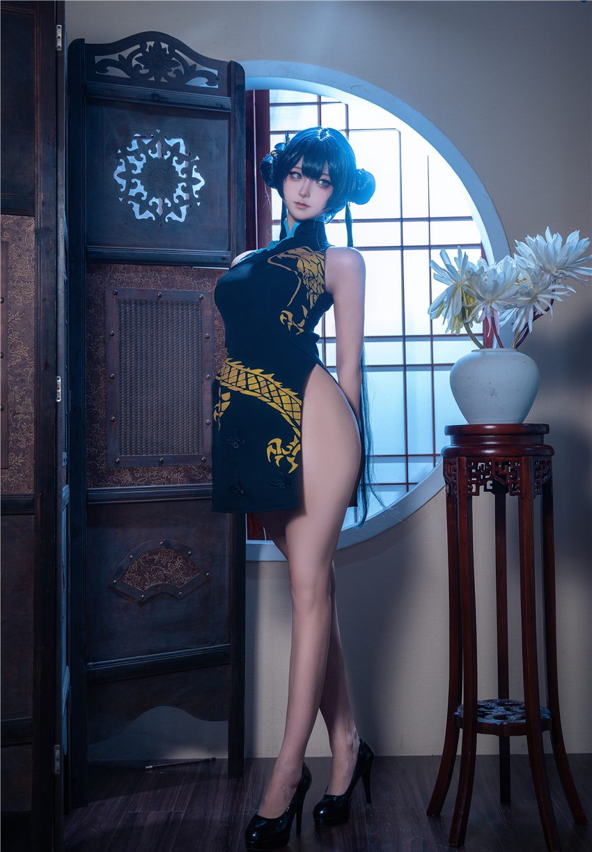 Seya-狮砸 蔚蓝档案 妃咲 旗袍[12P-138M]