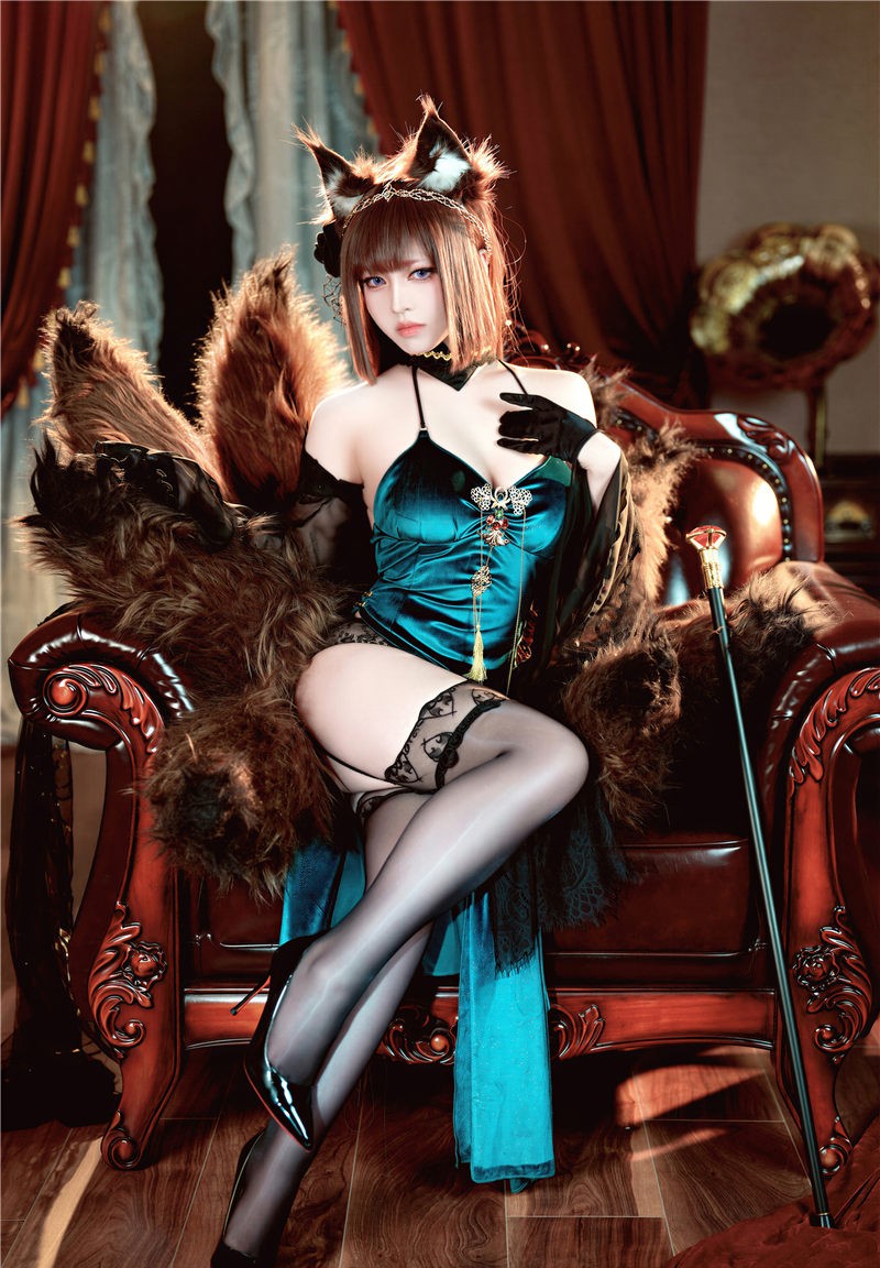 半半子 碧蓝航线 天城 玉座落鸾 [62P10V-535MB]