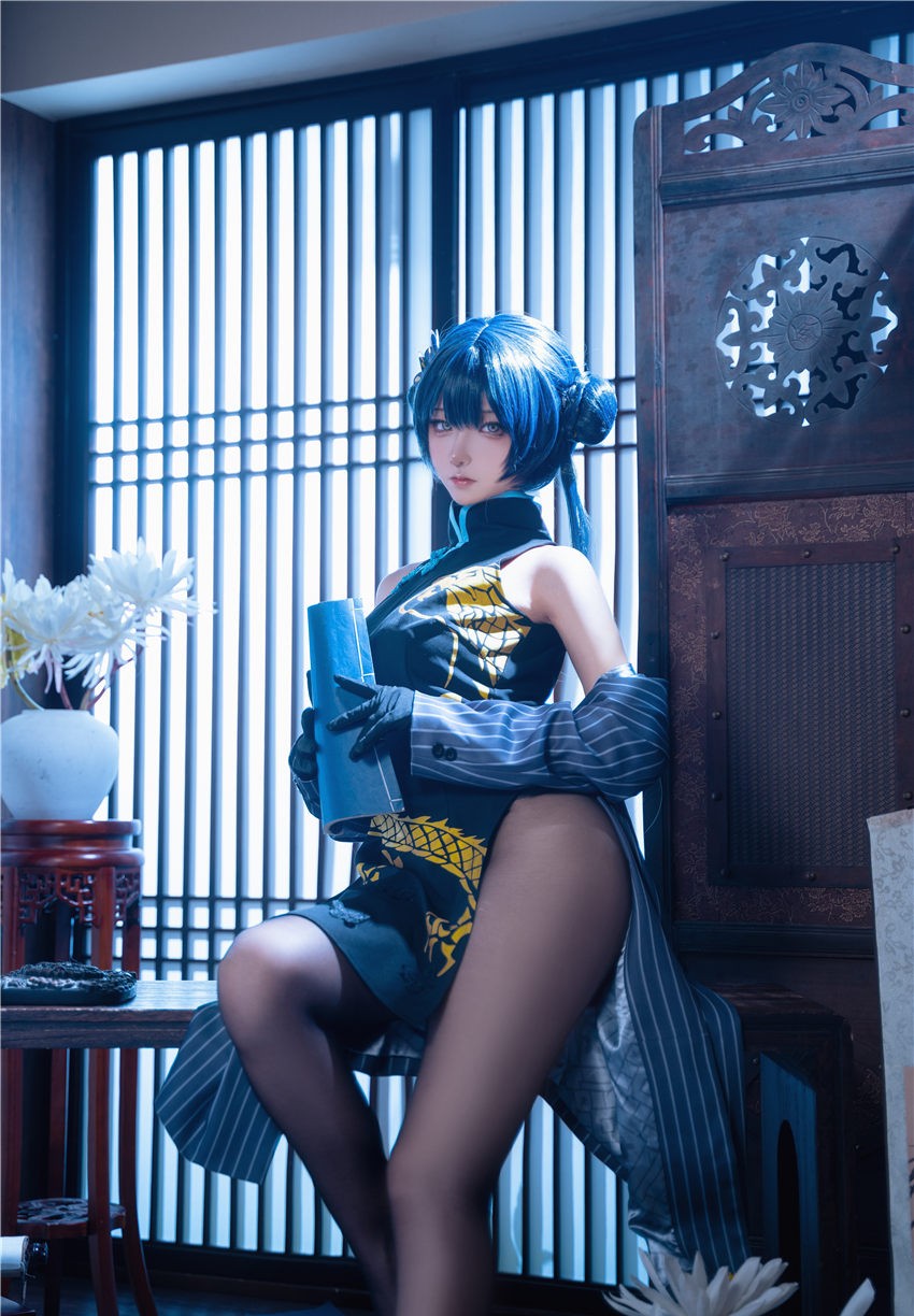 Seya-狮砸 蔚蓝档案 妃咲 旗袍[12P-138M]