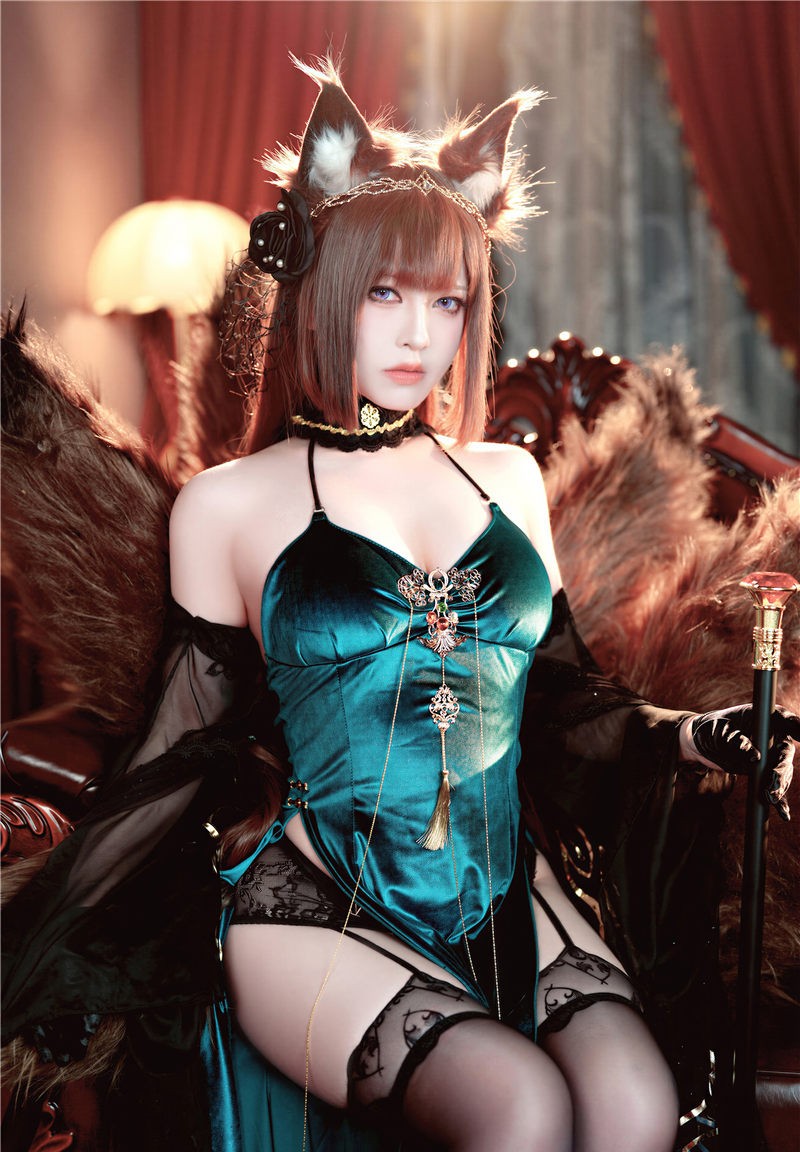 半半子 碧蓝航线 天城 玉座落鸾 [62P10V-535MB]