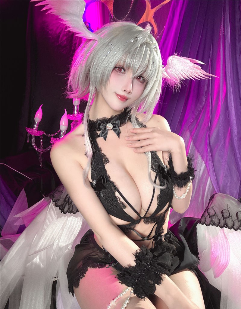 rioko凉凉子 碧蓝航线 珍珠号 魔堡中的堕天使 [20P-284MB]