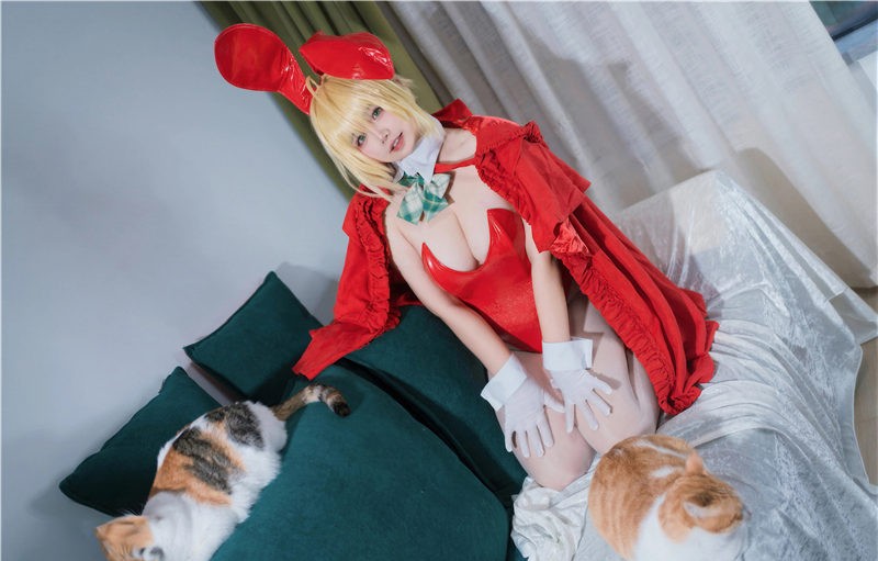 阿半今天很开心 FGO 尼禄圣诞节[71P-580M]