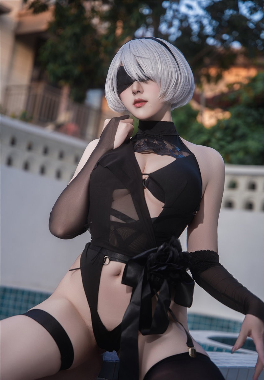 Natsuko夏夏子 NIKKE×NieR 2B水着[82P-708M]