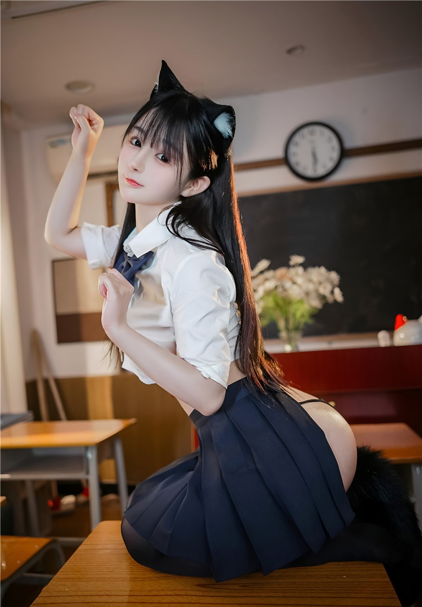 桜井宁宁 失眠冲剂 JK猫耳 [150P1V-890MB]